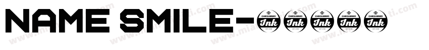 Name Smile字体转换